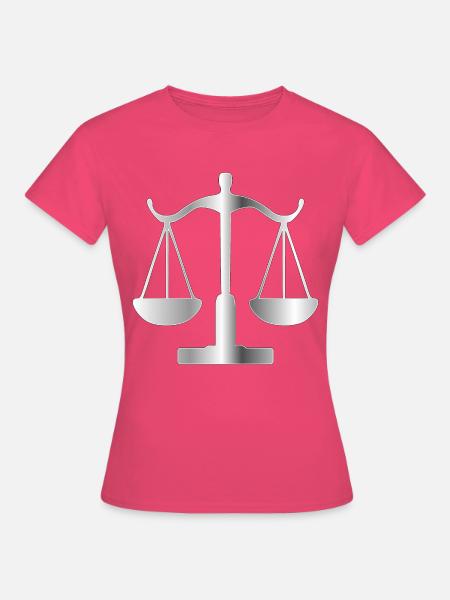 Waage - Frauen T-Shirt - Azalea