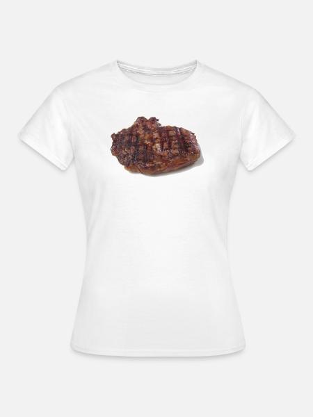 Steak - Women's T-Shirt - white