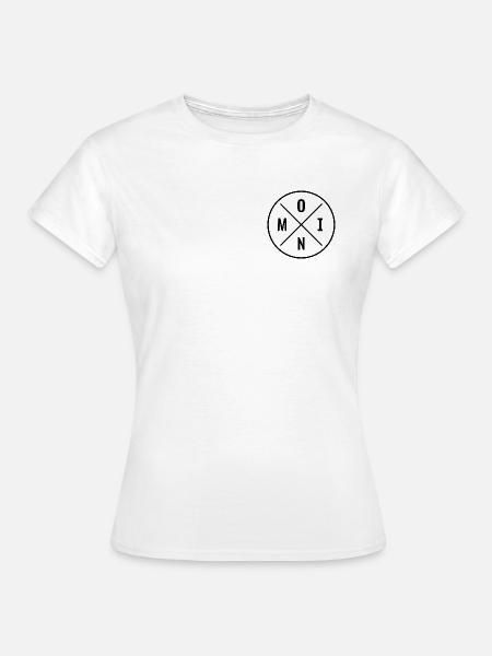 MOIN - Frauen T-Shirt - Weiß