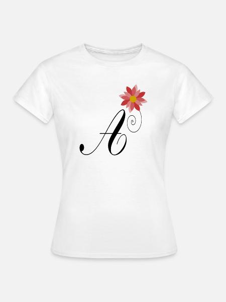 A. ALPHABET. LIEBE - Frauen T-Shirt - Weiß