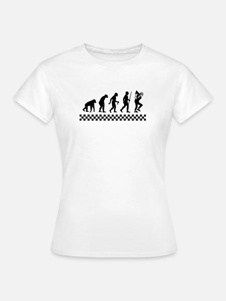 Entwicklung von Ska - Frauen T-Shirt - Weiß
