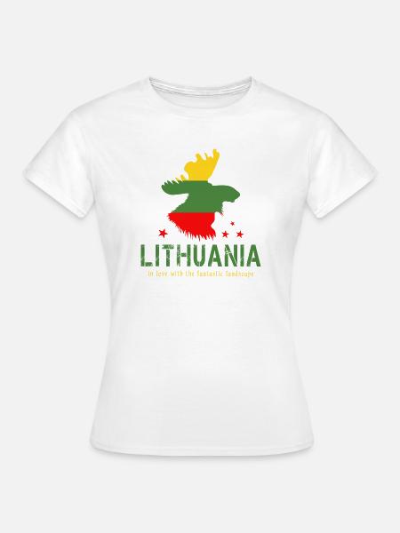 Litauen litauisch Vilnius - Frauen T-Shirt - Weiß