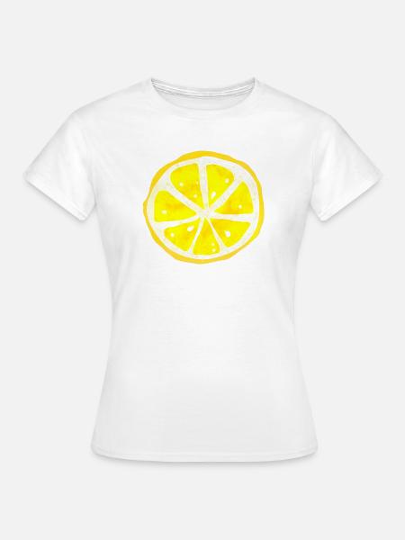 Zitrone². - Frauen T-Shirt - Weiß