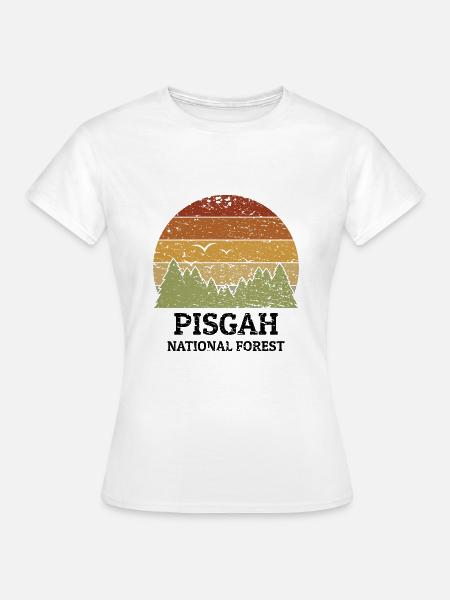 Pisgah National Forest - Frauen T-Shirt - Weiß