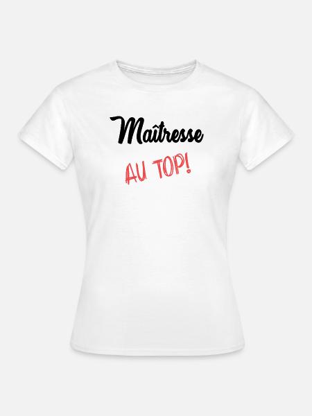 GELIEBTE - Frauen T-Shirt - Weiß