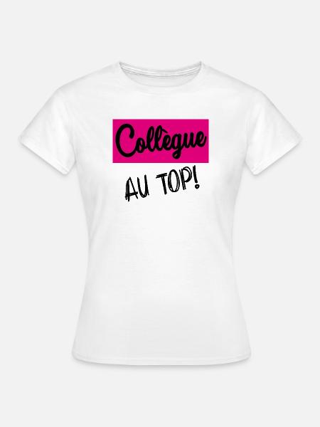 KOLLEGE - Frauen T-Shirt - Weiß