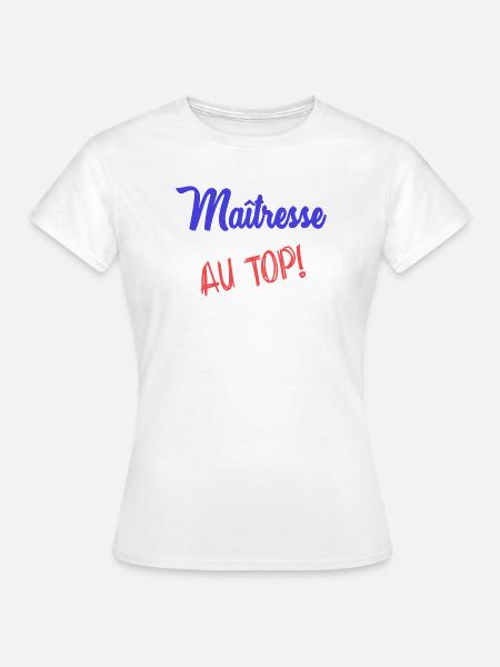 GELIEBTE - Frauen T-Shirt - Weiß