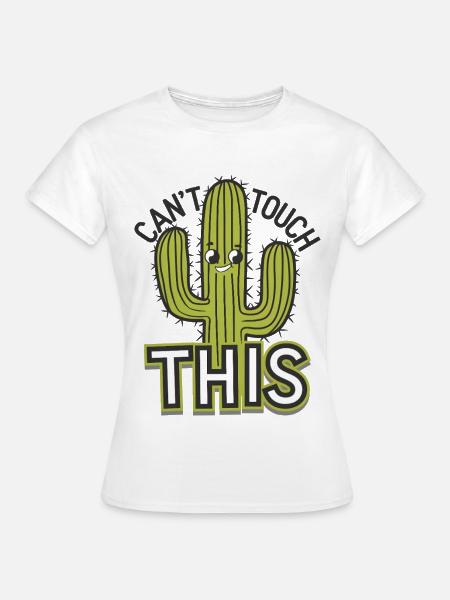 Kann das nicht anfassen - Frauen T-Shirt - Weiß