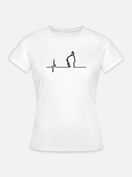 J'aime la corse, je suis corse - T-shirt Femme - blanc