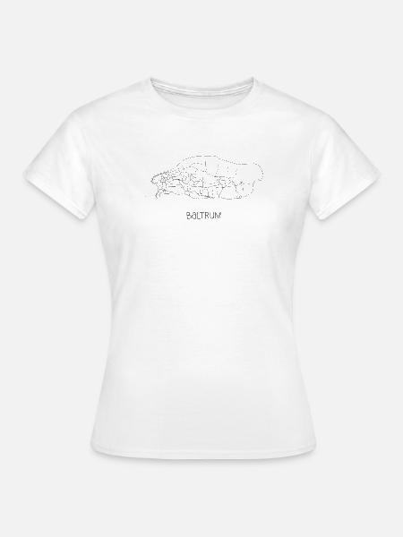 Baltrum. - Frauen T-Shirt - Weiß