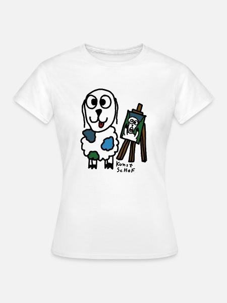 Kunst ScHoF - Frauen T-Shirt - Weiß