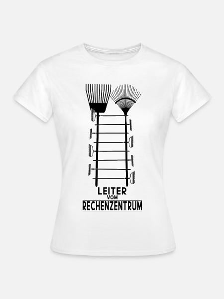 LEITER VOM RECHENZENTRUM - Frauen T-Shirt - Weiß