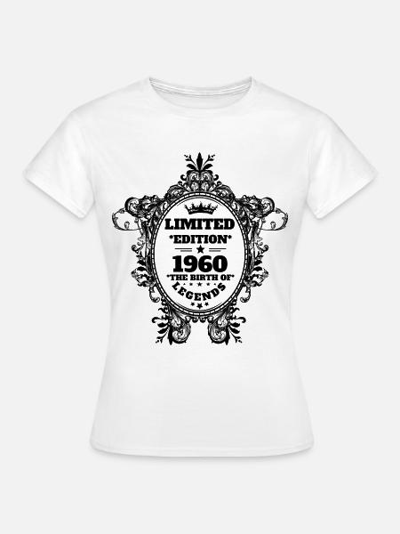 1960 - Frauen T-Shirt - Weiß