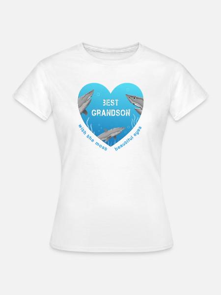 best grandson - Frauen T-Shirt - Weiß