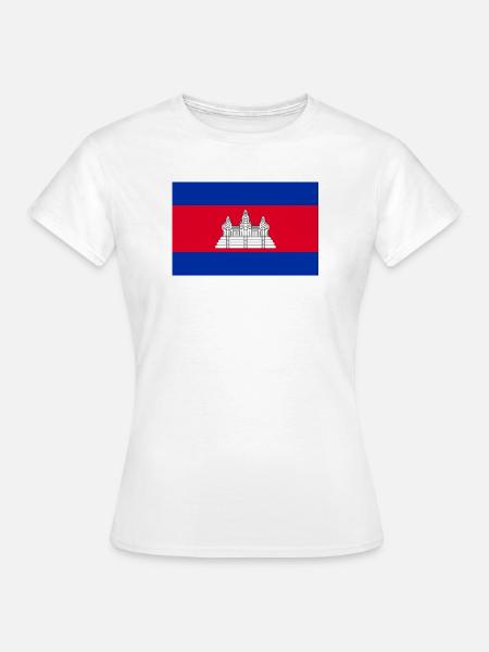 Kambodscha - Frauen T-Shirt - Weiß