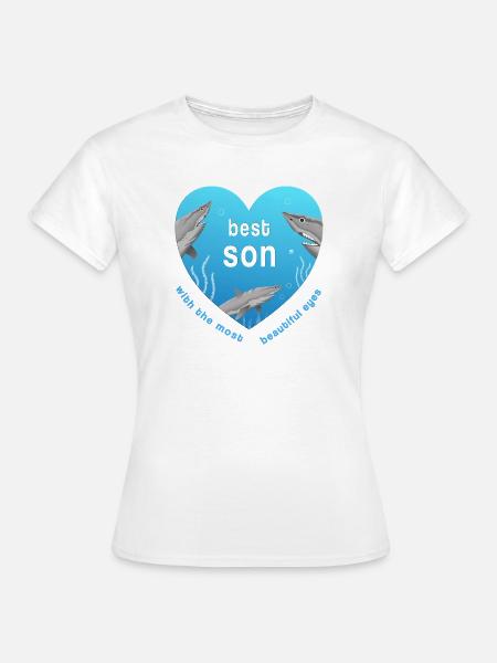 best son - Frauen T-Shirt - Weiß