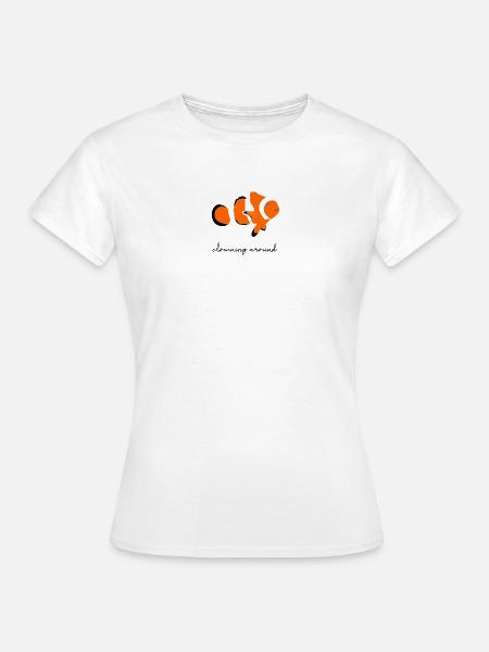Clownfisch. - Frauen T-Shirt - Weiß