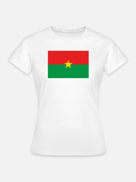 Burkina pectorisch - Frauen T-Shirt - Weiß