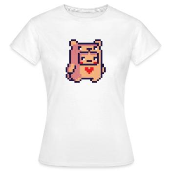 Pixel - Women's T-Shirt - white - Front - AI Model Female 172 dark (172cm)