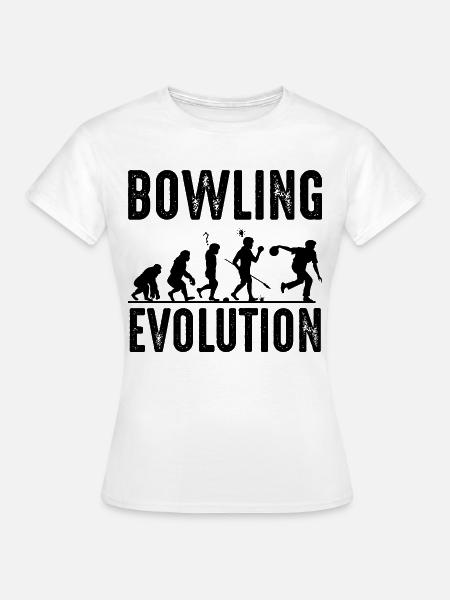 Bowling - Frauen T-Shirt - Weiß