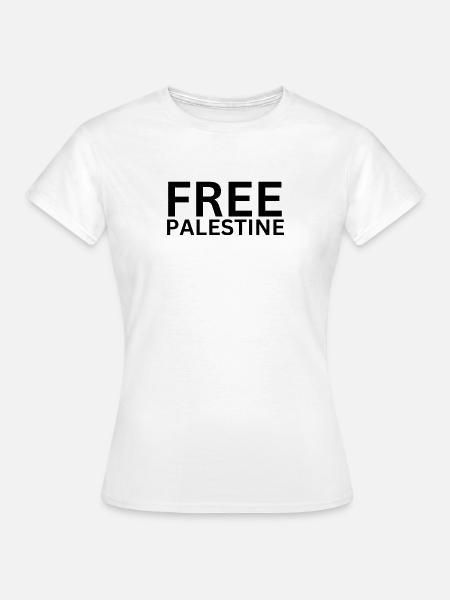 FREE PALESTINE | Gaza - Frauen T-Shirt - Weiß