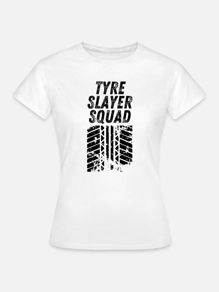 Reifentöter-Kader - Frauen T-Shirt - Weiß