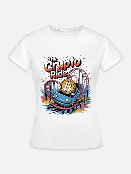 Die Krypto-Fahrt - Frauen T-Shirt - Weiß