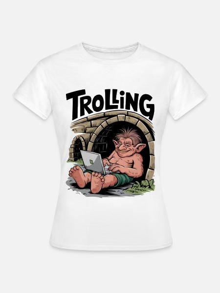 Schleppangeln - Frauen T-Shirt - Weiß