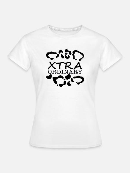 XTRA ORDINARY Abstract - Frauen T-Shirt - Weiß