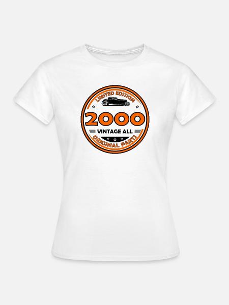 Jahrgang 2000 - Frauen T-Shirt - Weiß