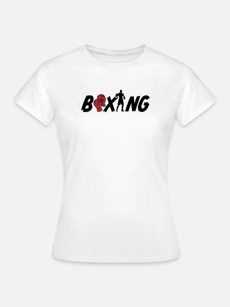 Boxing Boxer - Frauen T-Shirt - Weiß