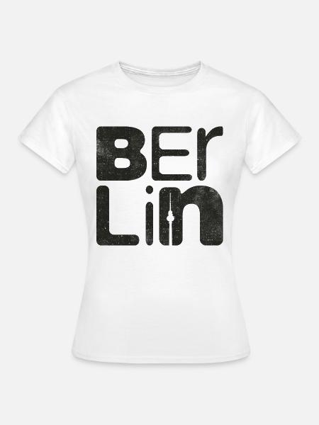 Berliner Kreuzberg Hauptstadt Souvenir Berlin - Frauen T-Shirt - Weiß