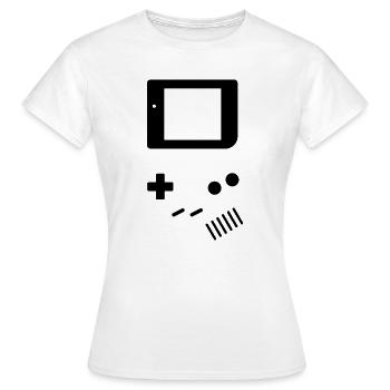 Spieljunge - Frauen T-Shirt - Weiß - Vorne - AI Model Female 172 dark (172cm)