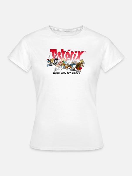 Asterix & Obelix: Dabei sein ist alles! - Frauen T-Shirt - Weiß
