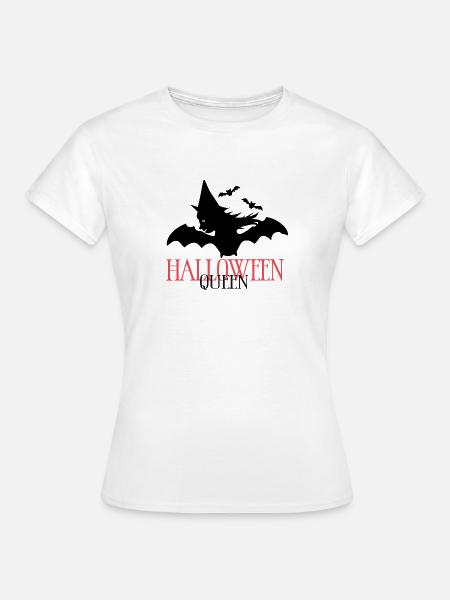 Hexe Halloween - Frauen T-Shirt - Weiß