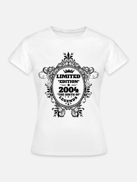 2004 - Frauen T-Shirt - Weiß