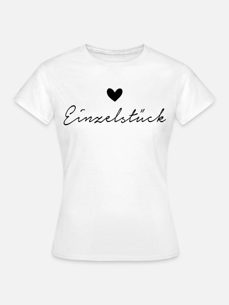 Einzelstück - Frauen T-Shirt - Weiß