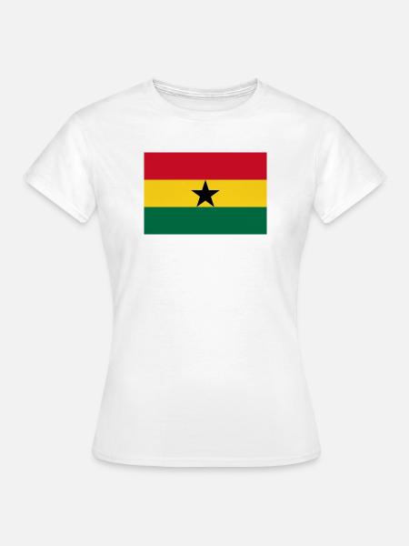 Ghana - Frauen T-Shirt - Weiß