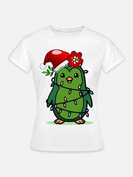 Christmas Kids Pinguin - Frauen T-Shirt - Weiß