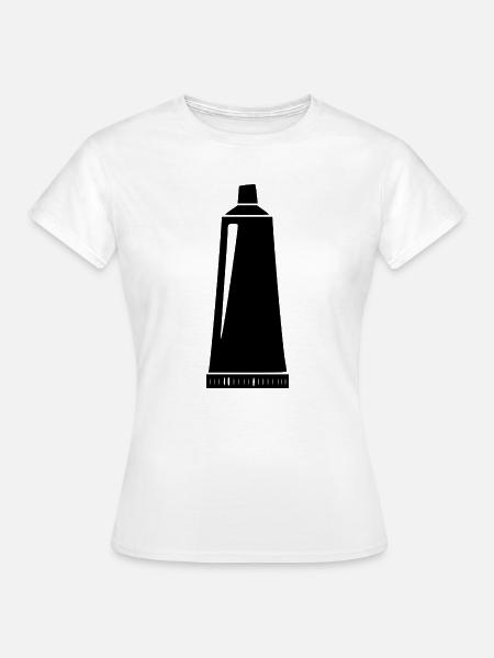 Tube schwarz Geschenk - Frauen T-Shirt - Weiß