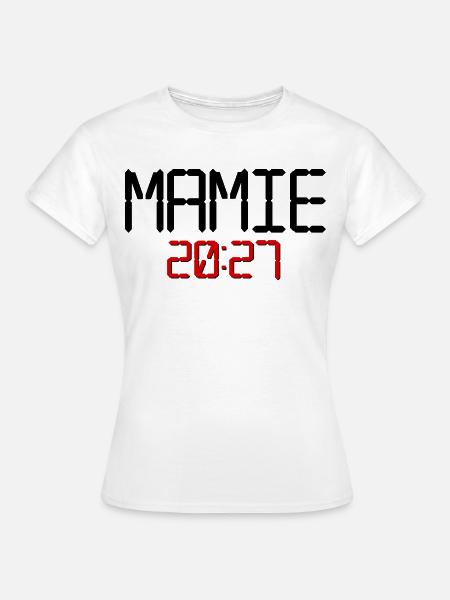 Französische Oma, Baby 2027 - Frauen T-Shirt - Weiß