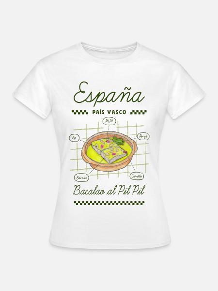 Pil Pil Kabeljau - Frauen T-Shirt - Weiß