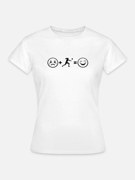 Faustball Geschenkidee für eine Faustballspielerin - Frauen T-Shirt - Weiß
