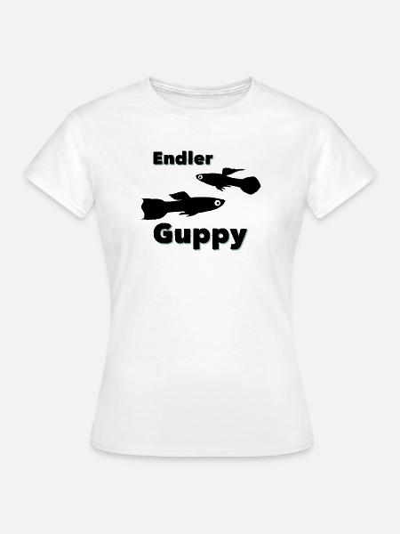 Endler guppy (Poecilia wingei) - Frauen T-Shirt - Weiß