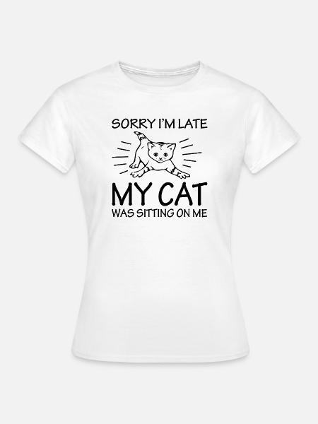 Cat cat - Frauen T-Shirt - Weiß