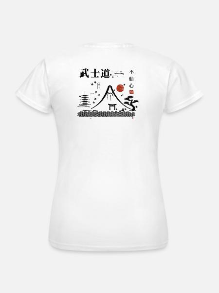 Berg Fuji - Frauen T-Shirt - Weiß