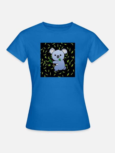 Koala Koalabär - Frauen T-Shirt - Royalblau