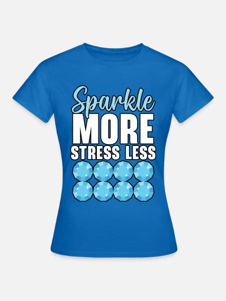 Diamantmalerei Handwerkszeug Diamantmaler - Frauen T-Shirt - Royalblau