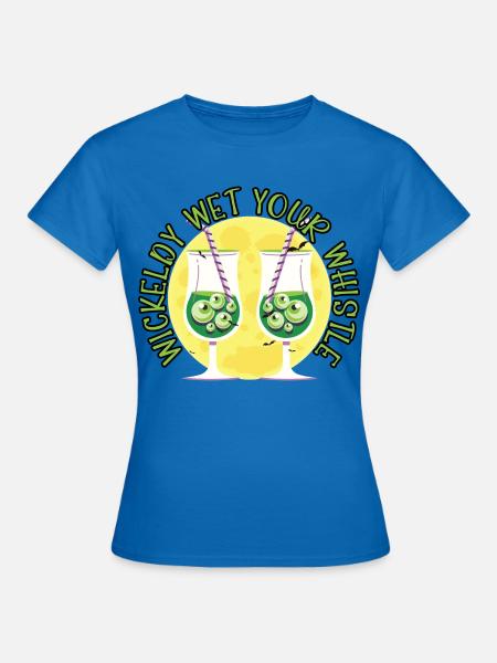Böses Pfeifchen Barkeeper Halloween - Frauen T-Shirt - Royalblau