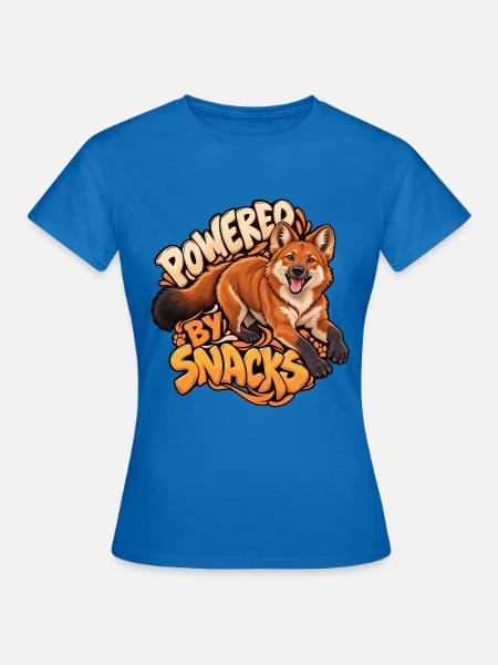 Bergwolf - Frauen T-Shirt - Royalblau